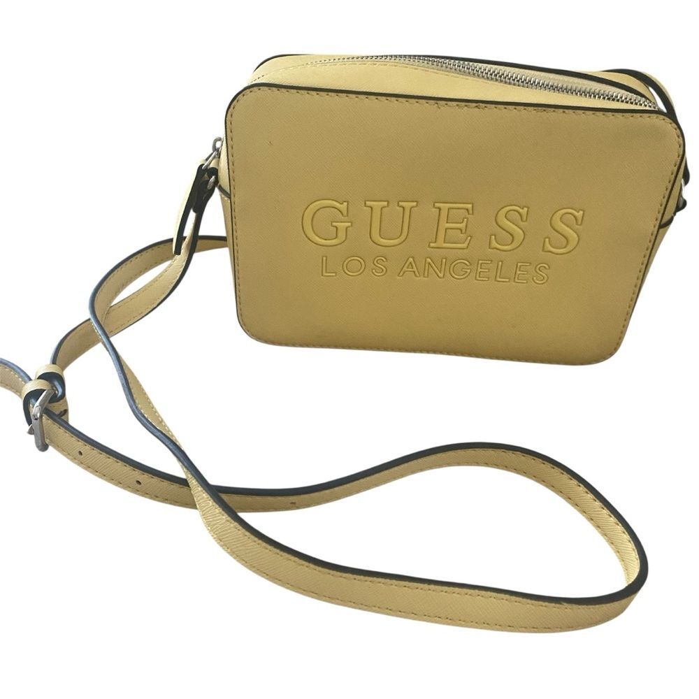 Guess Los Angeles Yellow Crossbody Bag